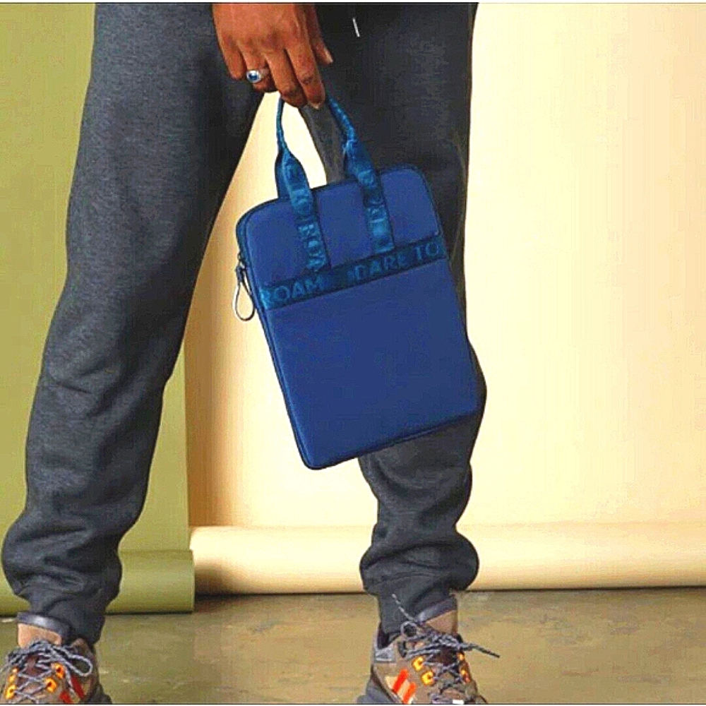 Tech Travel Bag Tablet Pouch Pink Blue Black iPad Tablet Carrying Case - Picture 5 of 8